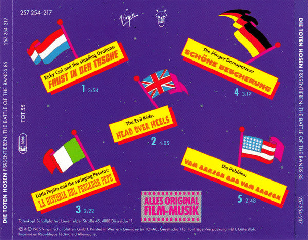 Die Toten Hosen : The Battle Of The Bands 85 (CD, EP)