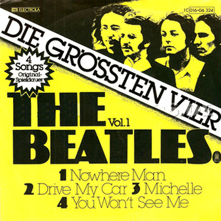 The Beatles : Die Grössten Vier Vol.1 (7", EP)