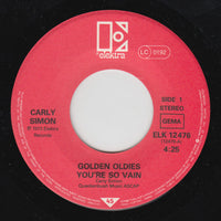 Carly Simon : You're  So Vain (7", Single)