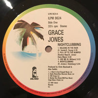 Grace Jones : Nightclubbing (LP, Album, RE)