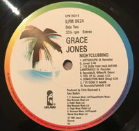 Grace Jones : Nightclubbing (LP, Album, RE)