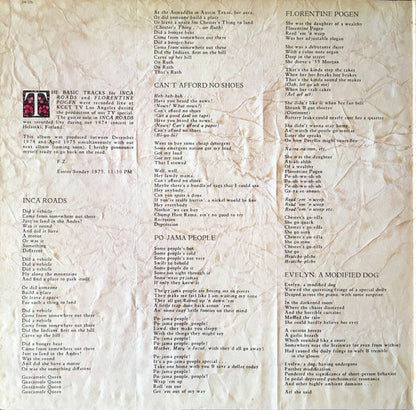 Frank Zappa And The Mothers Of Invention* : One Size Fits All (LP, Album, RE, Gat)