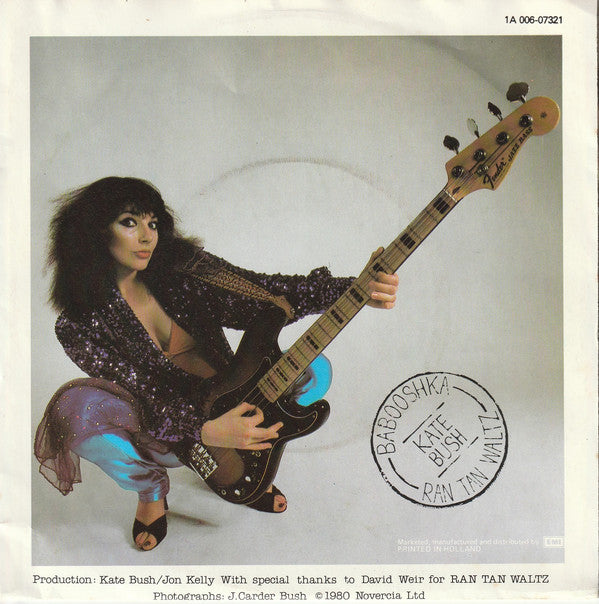 Kate Bush : Babooshka (7", Single)