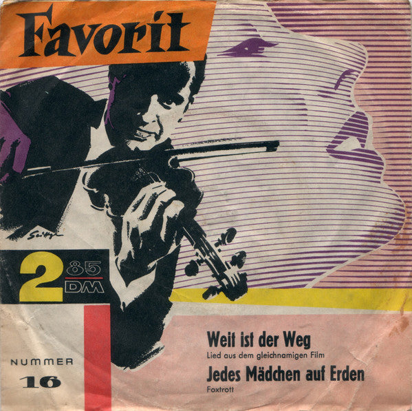 Chris Mondi / Tom Ricco : Weit Ist Der Weg / Jedes Mädchen Auf Erden (7", Single)