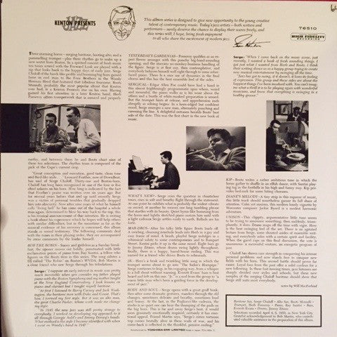 The Serge Chaloff Sextet : Boston Blow-Up! (LP, Album, Mono, RE)