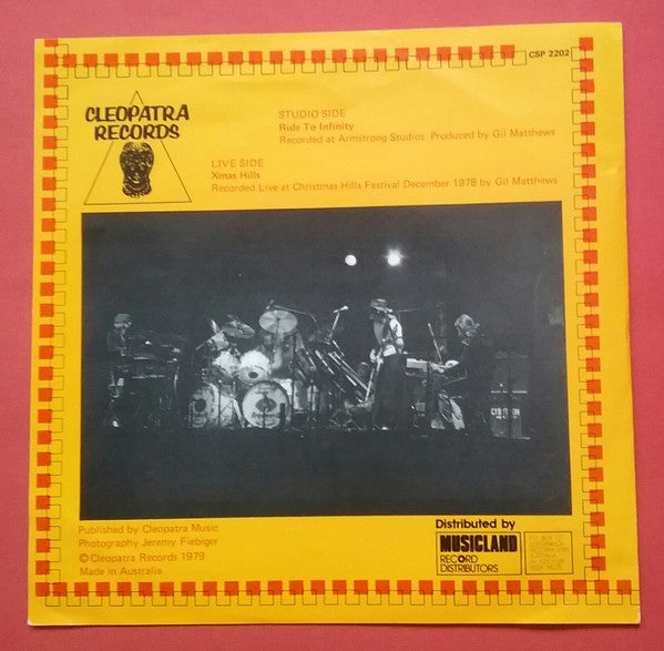 Cybotron (2) : Ride To Infinity  (7", Single)