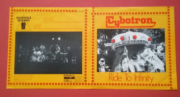 Cybotron (2) : Ride To Infinity  (7", Single)