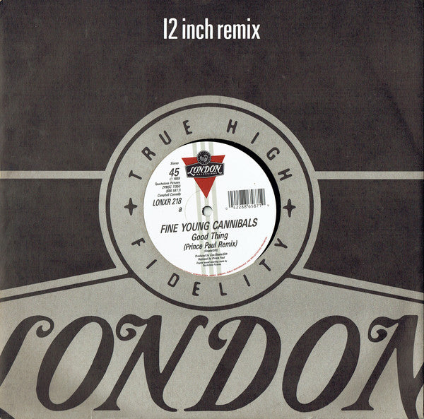 Fine Young Cannibals : Good Thing (Remix) (12", Single)