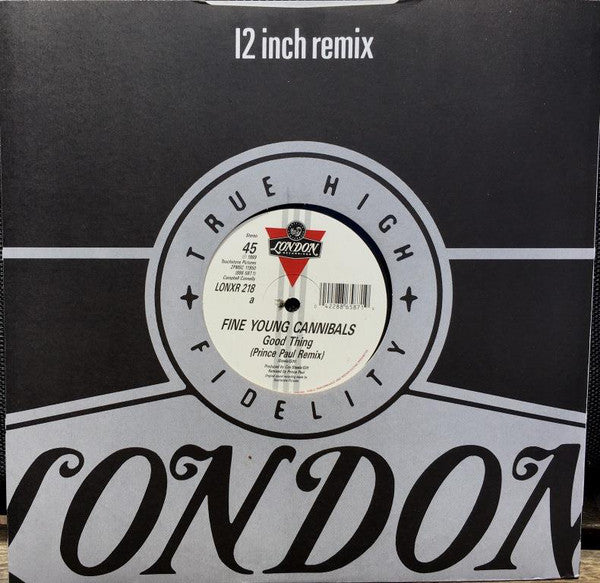 Fine Young Cannibals : Good Thing (Remix) (12", Single)