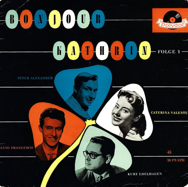 Caterina Und Silvio : Bonjour Kathrin Folge 1 (7", EP, Mono, RP)