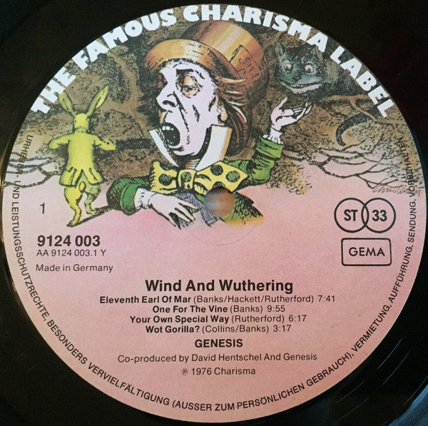 Genesis : Wind & Wuthering (LP, Album)