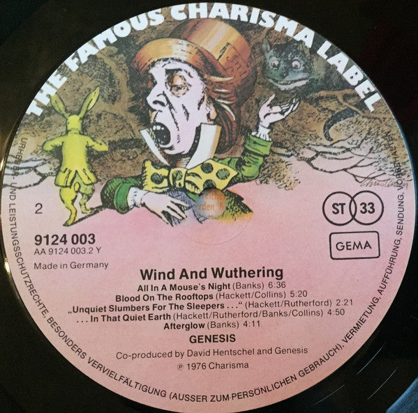 Genesis : Wind & Wuthering (LP, Album)