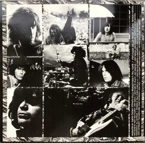 Crosby, Stills, Nash & Young : Déjà Vu (LP, Album, RE, Gat)
