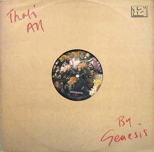 Genesis : That's All (12")