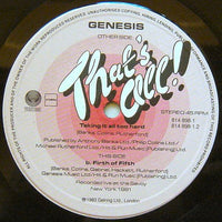 Genesis : That's All (12")