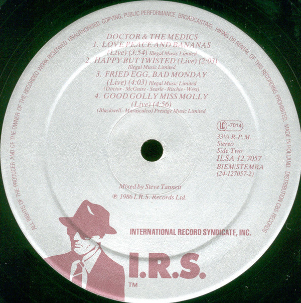 Doctor & The Medics : Spirit In The Sky (12", Maxi, Fla)