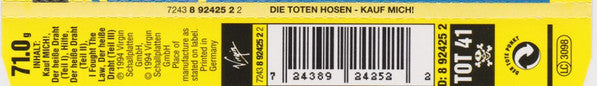 Die Toten Hosen : Kauf Mich! (CD, Maxi, RP)