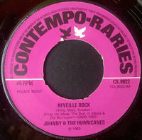 Johnny & The Hurricanes* : Reveille Rock (7", Single, RE)