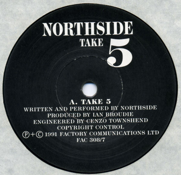 Northside (2) : Take 5 (7", Single)