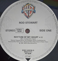 Rod Stewart : Rhythm Of My Heart (12", Maxi)