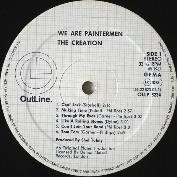 The Creation (2) : We Are Paintermen (LP, Album, RE)