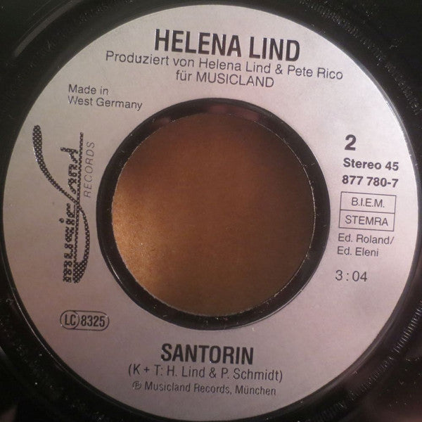Helena Lind : Eleni (7", Single)