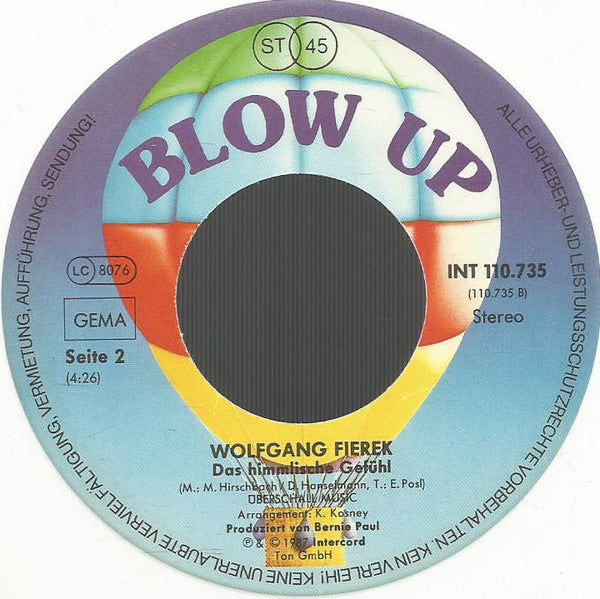Wolfgang Fierek : Schifahr'n Ist Der Größte Hit (7", Single, Whi)