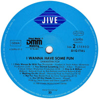 Samantha Fox : I Wanna Have Some Fun (LP, Album)