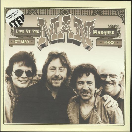 Man : Live At The Marquee (Friday 13th May 1983) (2xLP, Album, Ltd, Whi)