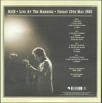 Man : Live At The Marquee (Friday 13th May 1983) (2xLP, Album, Ltd, Whi)