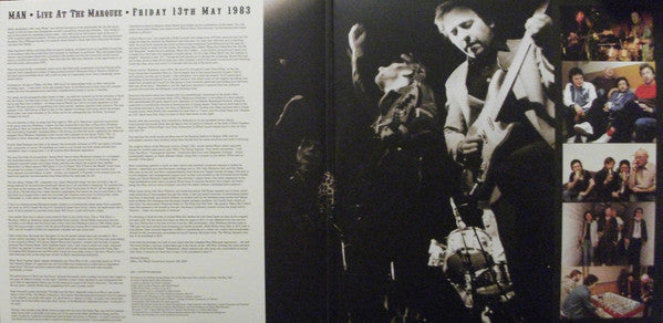 Man : Live At The Marquee (Friday 13th May 1983) (2xLP, Album, Ltd, Whi)