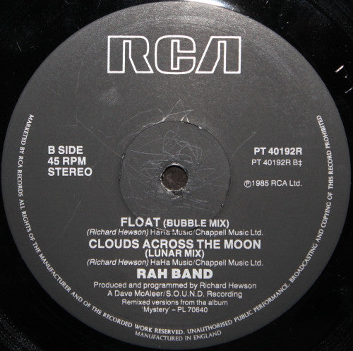 RAH Band : Sorry Doesn't Make It Anymore (12")