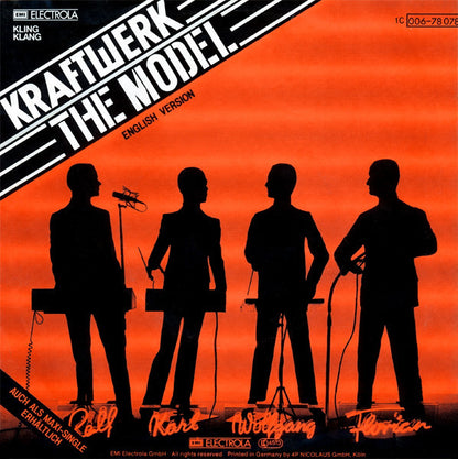 Kraftwerk : Das Model / The Model (7", Single)