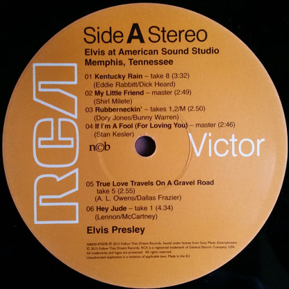 Elvis Presley : From Elvis At American Sound Studio Memphis, Tennessee (2xLP, Album, Ltd, S/Edition, 180)