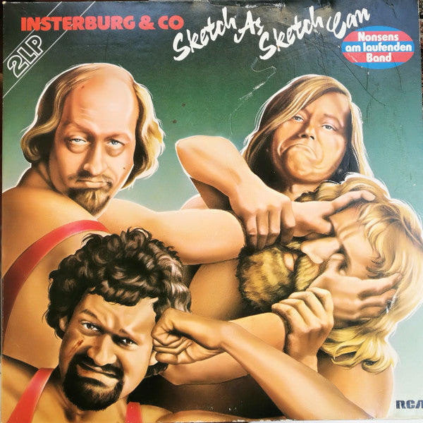 Insterburg & Co : Sketch As Sketch Can · Nonsens Am Laufenden Band (2xLP, Album, Gat)