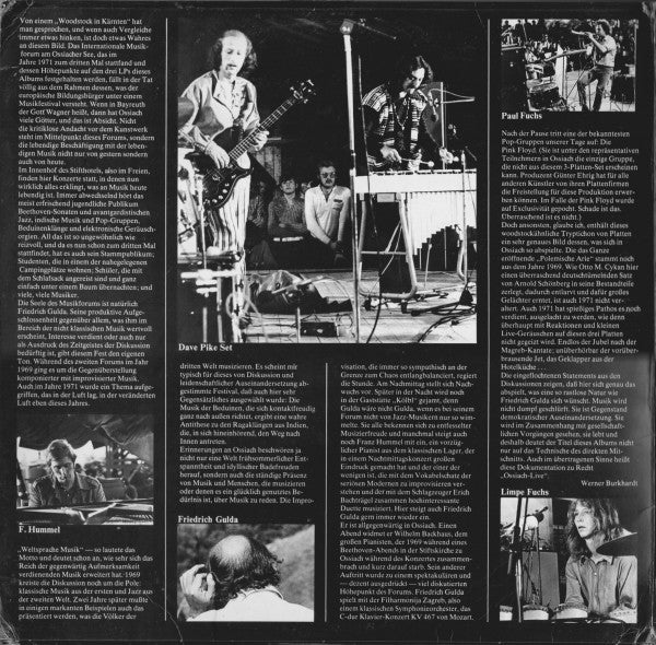 Various : Ossiach Live (3xLP, Album)