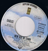 Eagles : New Kid In Town (7", Single)