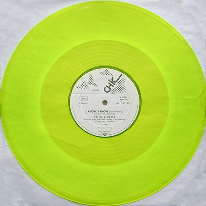 Sylvie Sanders : I Know, I Know (12", Maxi, Yel)