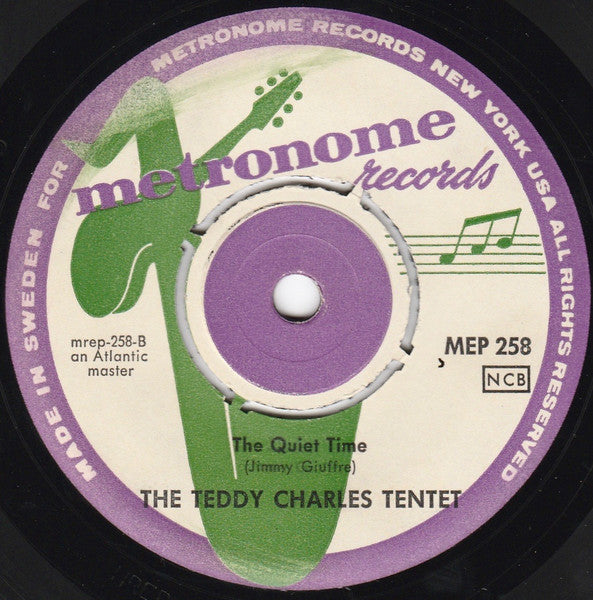 The Teddy Charles Tentet : Vol. 1 (7", EP)