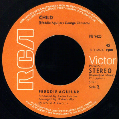 Freddie Aguilar : Anak / Child (7", Single)