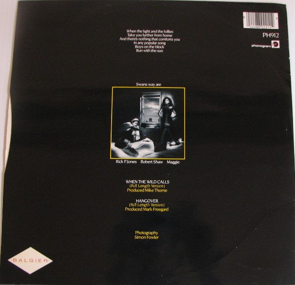Swans Way : When The Wild Calls (12")