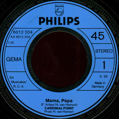 Cardinal Point : Mama, Papa  (7", Single)