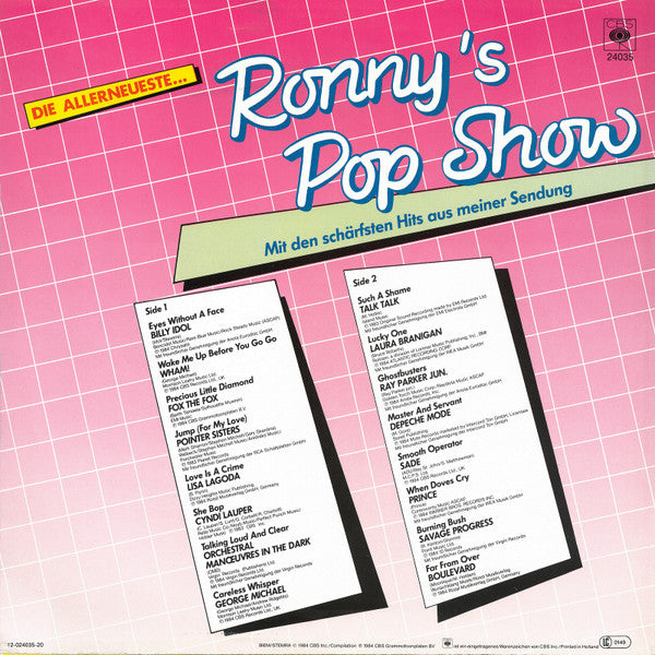 Various : Die Allerneueste… Ronny's Pop Show (LP, Comp)