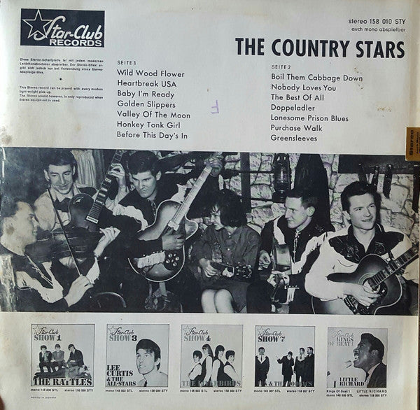 Country Stars* : Star-Club Show 8 (LP, Album)