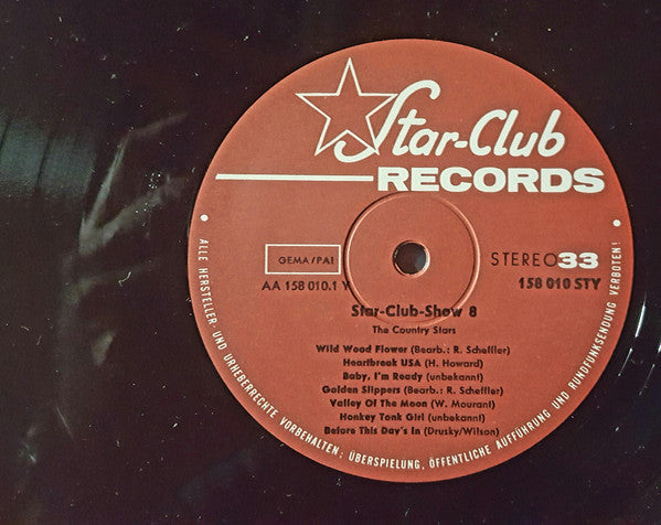 Country Stars* : Star-Club Show 8 (LP, Album)
