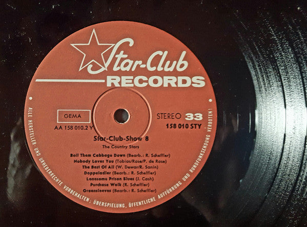 Country Stars* : Star-Club Show 8 (LP, Album)