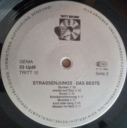 Strassenjungs : Das Beste (LP, Comp)