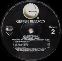 Joni Mitchell : Night Ride Home (LP, Album, Gat)