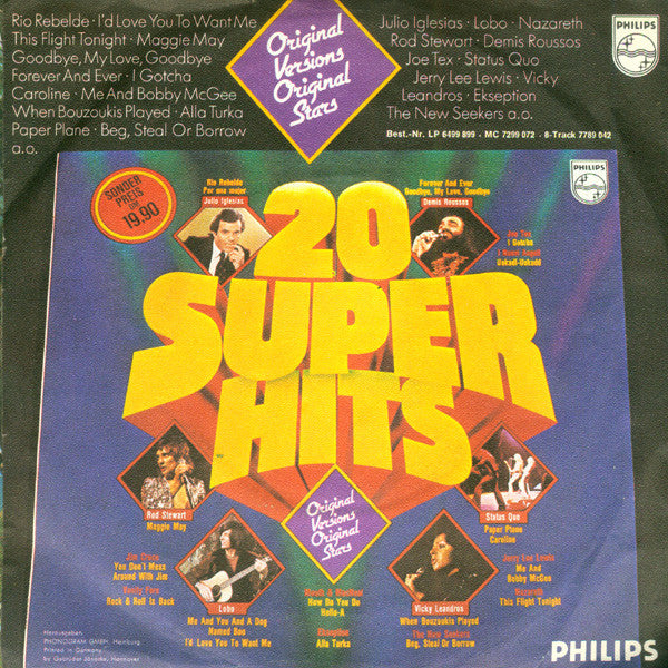 Paper Lace : Billy - Don't Be A Hero / Celia (7", Single)