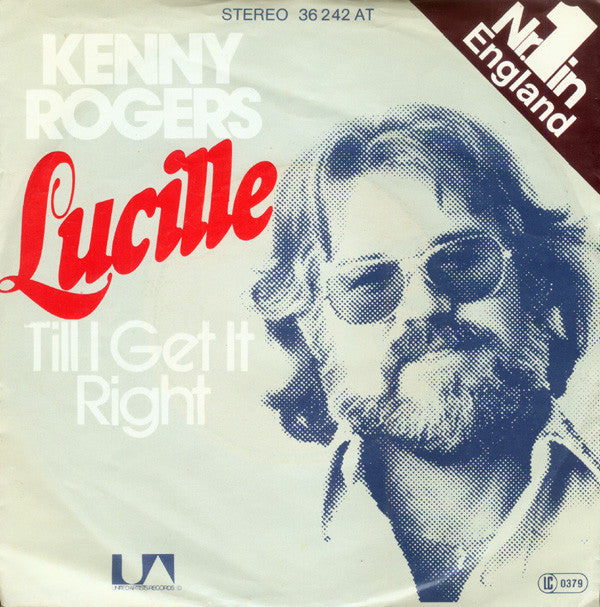 Kenny Rogers : Lucille (7", Single, RP)